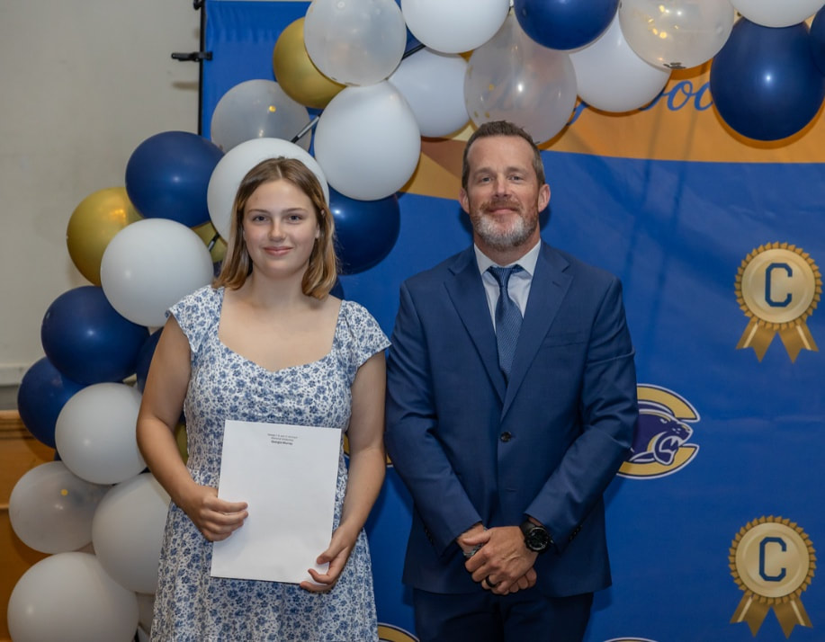 Georgia Murray at the 2026 scholarship awards